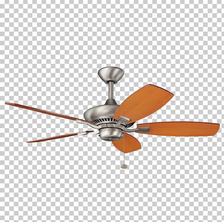 Kichler Canfield Ceiling Fans Brushed Metal Lowe's PNG, Clipart,  Free PNG Download