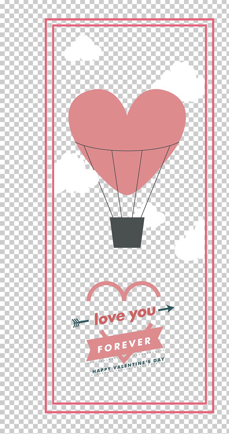Hot Air Balloon Valentine Card Template PNG, Clipart, Balloon, Balloon Cartoon, Birthday Card, Business Card, Decoration Free PNG Download