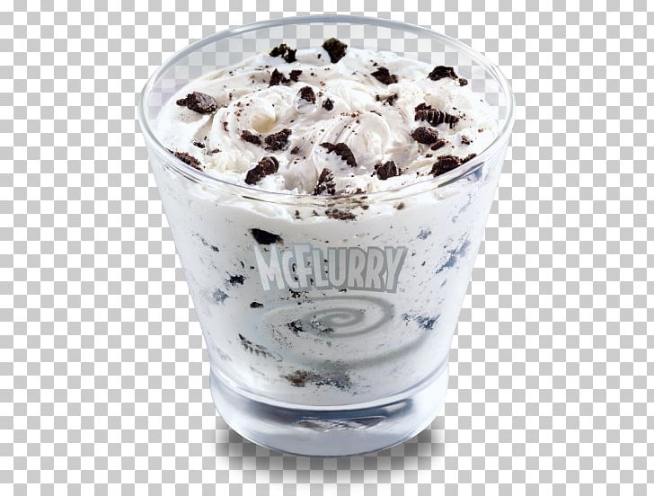Ice Cream McDonald's McFlurry With Oreo Cookies Biscuits PNG, Clipart,  Free PNG Download