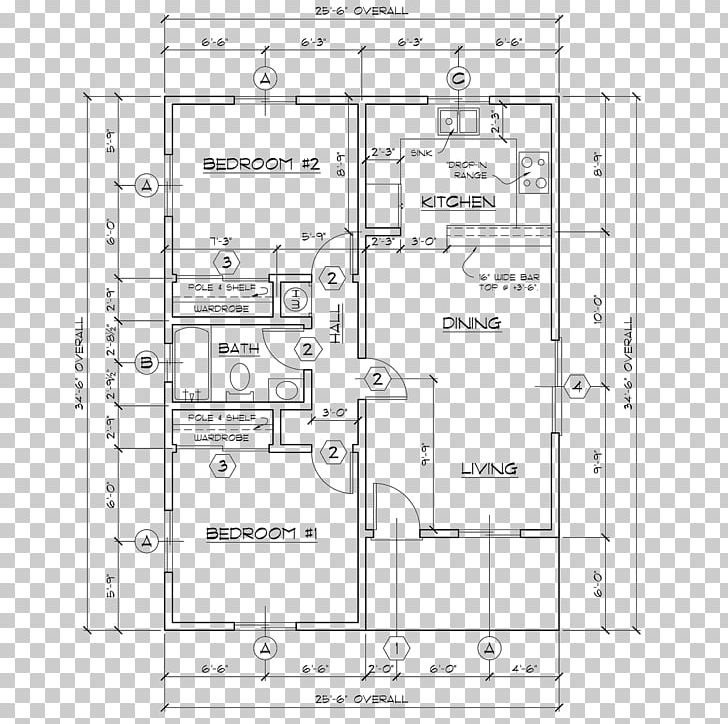 Floor Plan Technical Drawing PNG, Clipart, Angle, Architectural, Area, Black And White, Diagram Free PNG Download