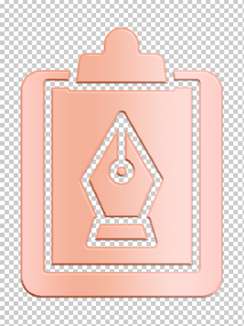 Files And Folders Icon Creative Icon Clipboard Icon PNG, Clipart, Clipboard Icon, Creative Icon, Files And Folders Icon, Peach, Pink Free PNG Download