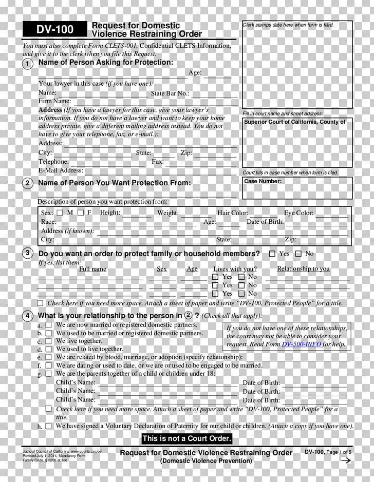 California Civil Harassment Restraining Order Court Order PNG, Clipart, Area, California, California Superior Courts, Contempt Of Court, Court Free PNG Download