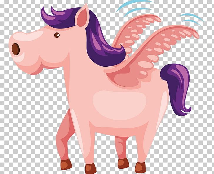 Fairy Tale Pony PNG, Clipart, Animal Figure, Cartoon, Cattle Like Mammal, Character, Download Free PNG Download