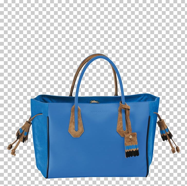 Handbag Longchamp Tote Bag Leather PNG, Clipart, Accessories, Azure, Bag, Birkin Bag, Blue Free PNG Download