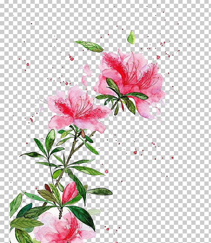 Watercolor: Flowers Watercolor Painting Chinese Art Landscape Painting PNG, Clipart, Branch, Cartoon, Chinese Painting, Flower, Flower Arranging Free PNG Download
