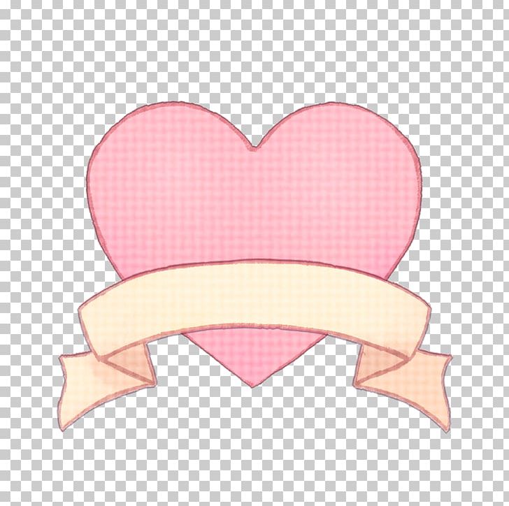 Hand Painted Heart With Ribbon Band Free. PNG, Clipart, Heart, Organ, Others, Petal, Pink Free PNG Download