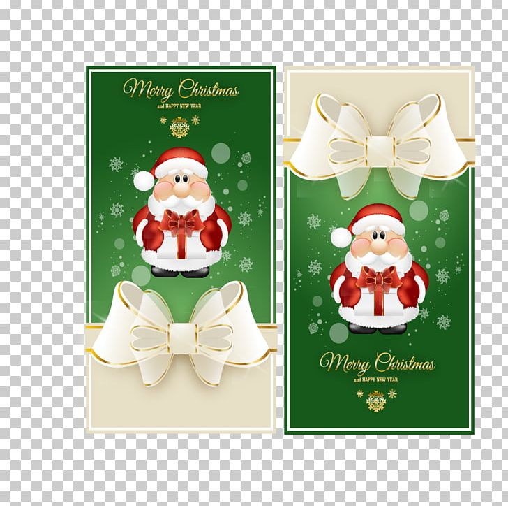 Santa Claus Wedding Invitation Christmas Card PNG, Clipart, Business Card, Business Card Background, Card Vector, Christmas Decoration, Christmas Frame Free PNG Download
