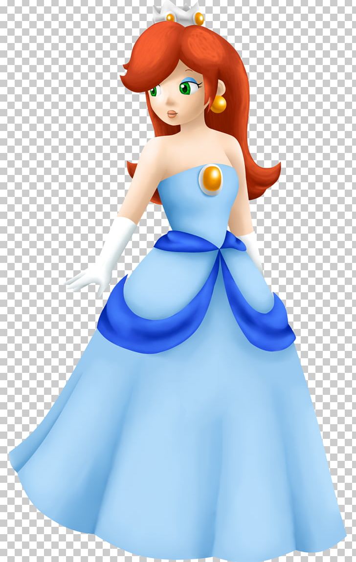 Super Mario Bros. Princess Peach Paper Mario PNG, Clipart, Art, Blue, Character, Doll, Electric Blue Free PNG Download