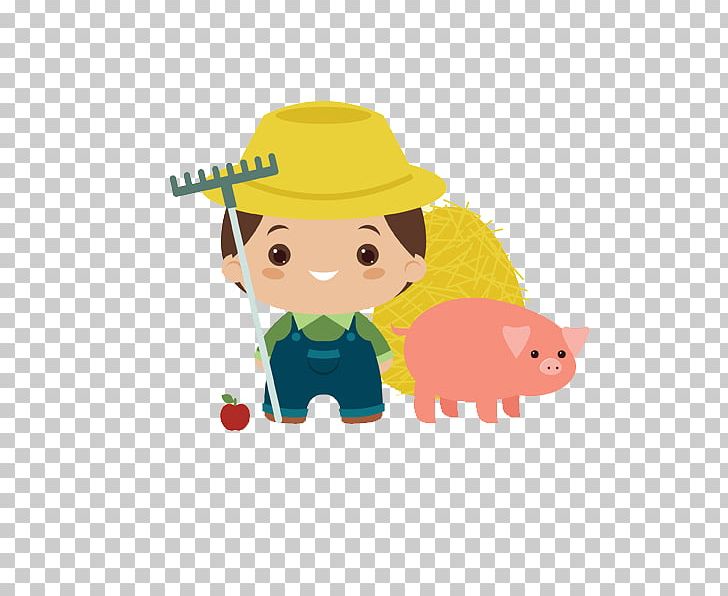 Adobe Illustrator Farmer Drawing PNG, Clipart, Agriculture, Animals, Area, Art, Balloon Cartoon Free PNG Download
