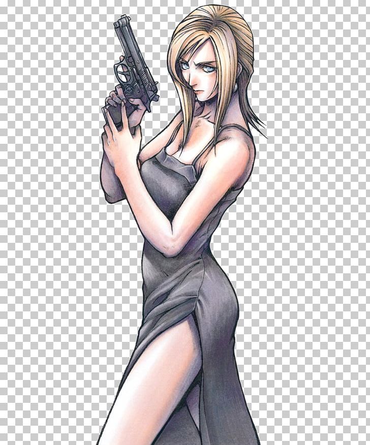 Parasite Eve II The 3rd Birthday EVE Online Final Fantasy VII PNG, Clipart, Anime, Arm, Black Hair, Cartoon, Cg Artwork Free PNG Download