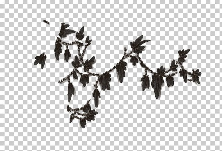 White Leaf Font PNG, Clipart, Bird, Black And White, Branch, Feather Black, Leaf Free PNG Download