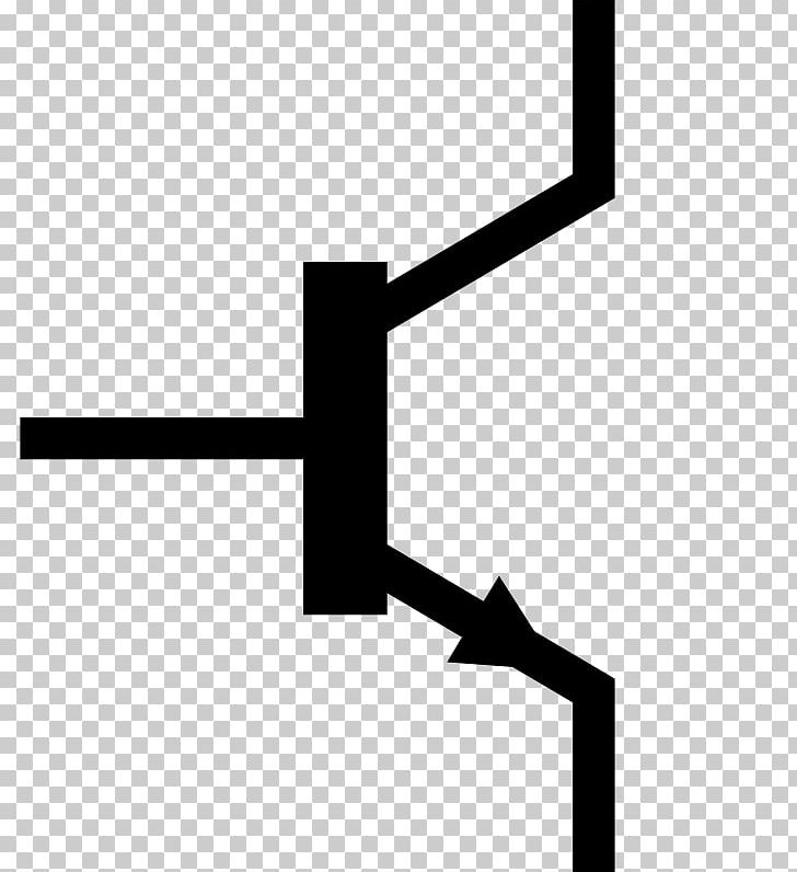 Electronic Symbol Bipolar Junction Transistor Electronics Electronic Circuit PNG, Clipart, Angle, Bipolar Junction Transistor, Black, Black And White, Computer Icons Free PNG Download