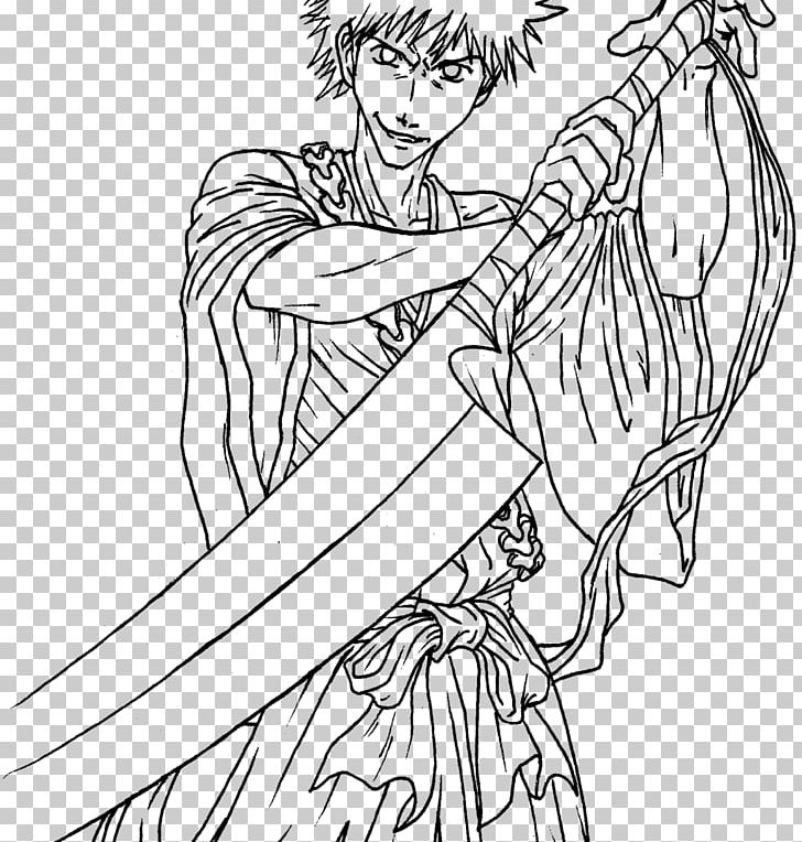 coloring pages bleach