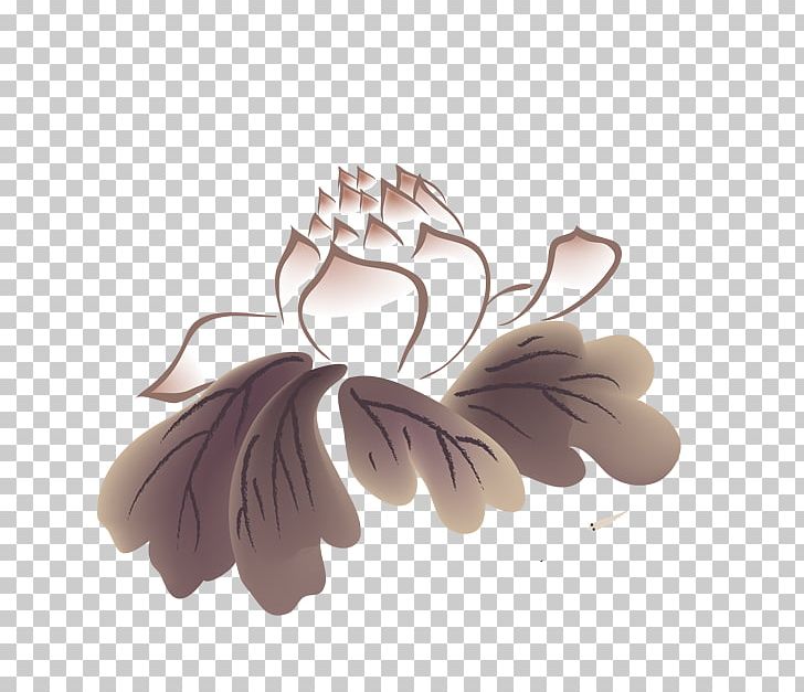 Ink Wash Painting PNG, Clipart, Drawing, Flower, Flowers, Hand, Hand Drawn Free PNG Download