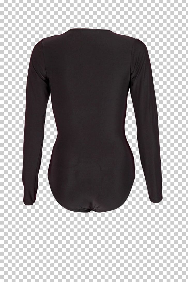 Long-sleeved T-shirt One-piece Swimsuit PNG, Clipart, Black, Blazer, Blouse, Bodysuit, Bodysuits Unitards Free PNG Download
