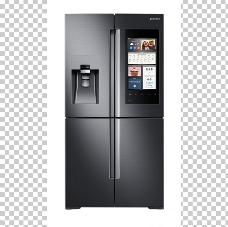 Refrigerator Samsung Home Appliance Freezers Wine Racks PNG, Clipart, Ces 2018, Door, Electronics, Family, Freezers Free PNG Download