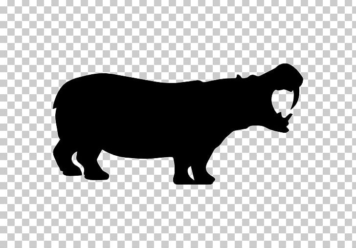 Hippopotamus Beaver Silhouette Photography Mammal PNG, Clipart, Animal, Animals, Beaver, Black, Black And White Free PNG Download