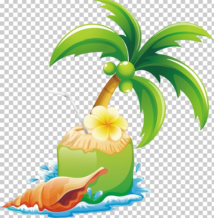Coconut Arecaceae Tree Illustration PNG, Clipart, Coconut, Coconut Leaves, Coconut Milk, Coconut Oil, Coconut Tree Free PNG Download