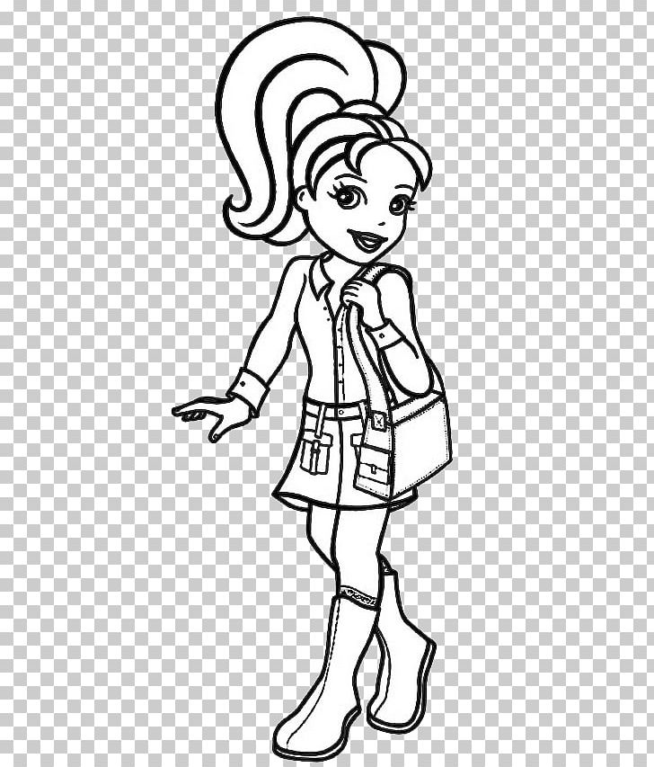 Coloring Book Polly Pocket Page PNG, Clipart, Angle, Arm, Cartoon, Child, Color Free PNG Download