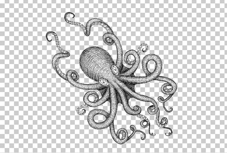 Octopus Drawing Sea Monster Illustration PNG, Clipart, Balloon Cartoon, Black, Body Jewelry, Boy Cartoon, Cartoon Free PNG Download