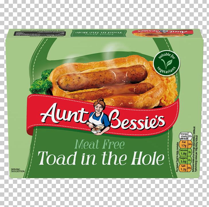 Toad In The Hole Yorkshire Pudding Vegetarian Cuisine Aunt Bessie's Meat PNG, Clipart,  Free PNG Download