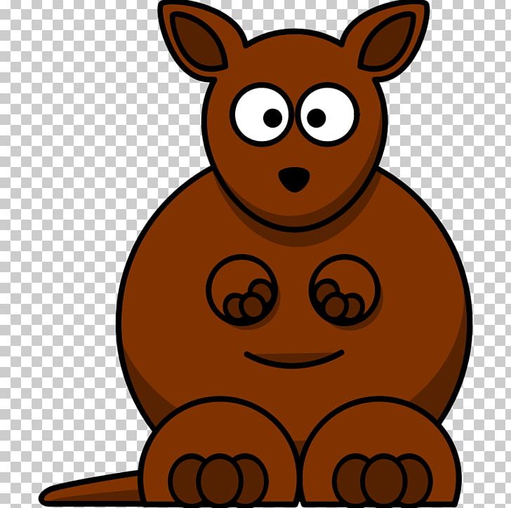 Kangaroo Drawing PNG, Clipart, Animals, Artwork, Bear, Carnivoran, Cartoon Free PNG Download