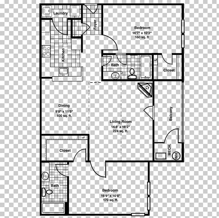 Apartment Equestrian Chesapeake Floor Plan Bedroom PNG, Clipart, Angle, Apartment, Area, Bathroom, Bathroom Plan Free PNG Download