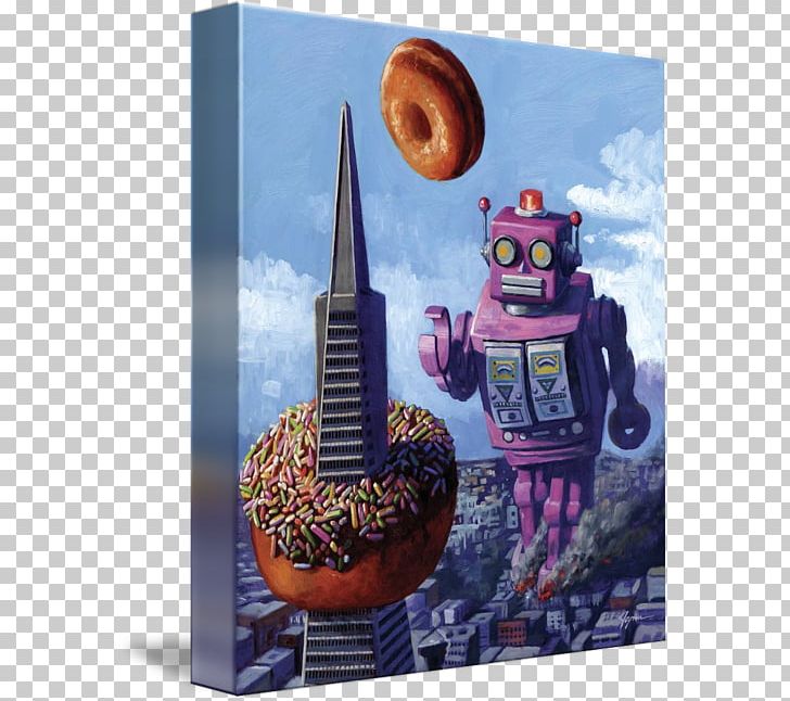 Robots & Donuts Art Painting Corey Helford Gallery PNG, Clipart, Art, Artist, Artwork, Canvas, Canvas Print Free PNG Download
