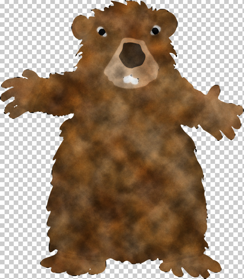 Groundhog Day Happy Groundhog Day Groundhog PNG, Clipart, Animal Figure, Animation, Bear, Beaver, Brown Free PNG Download