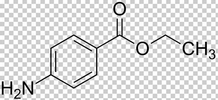 Benzocaine Ethyl Group Ethylparaben Chemical Formula 4-Aminobenzoic Acid PNG, Clipart, Angle, Area, Benzocaine, Benzoic Acid, Black And White Free PNG Download
