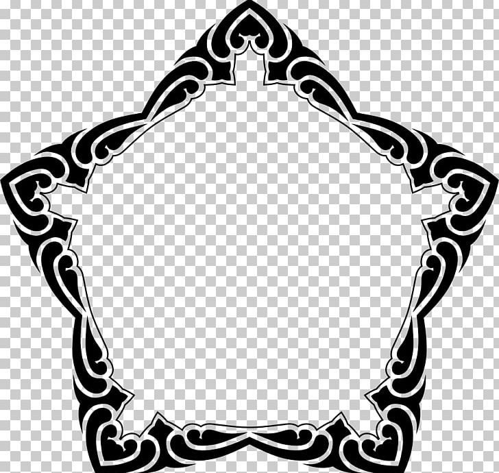 Black And White PNG, Clipart, Art, Black, Black And White, Border Frames, Circle Free PNG Download