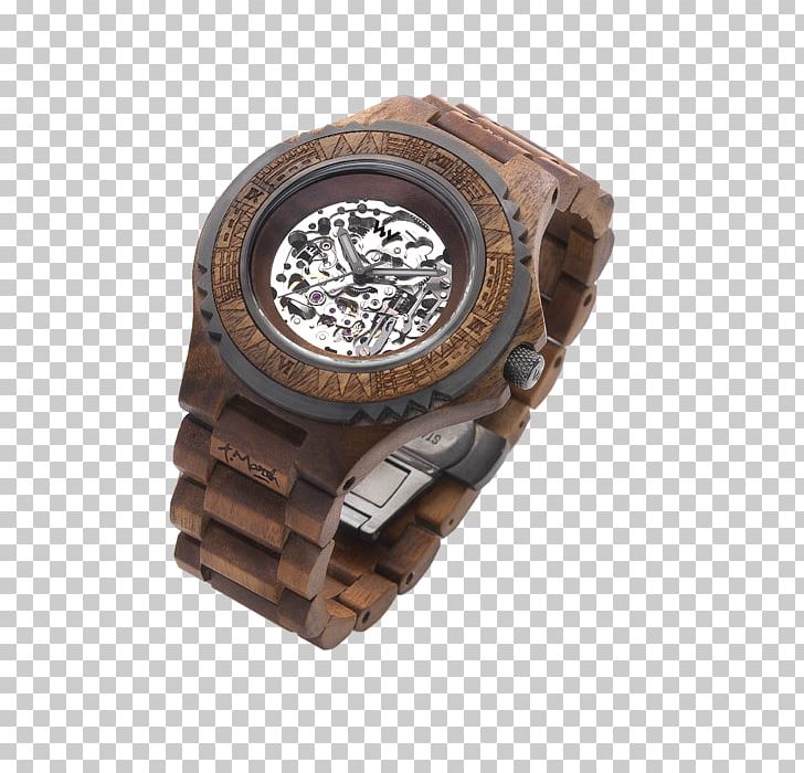 Watch Strap WeWOOD Metal PNG, Clipart, Accessories, Automatic Transmission, Black Marsh, Brown, Metal Free PNG Download