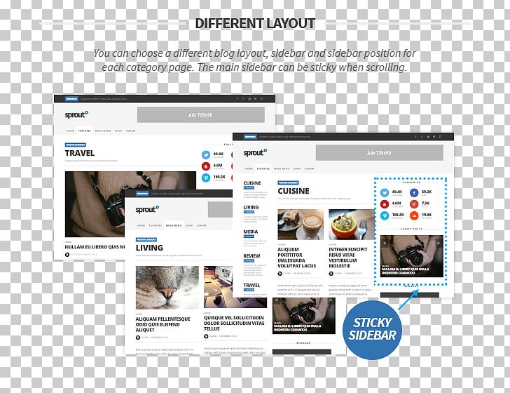 Web Page Page Layout Responsive Web Design Magazine WordPress PNG, Clipart, Blog, Magazine, Media, Multimedia, Newspaper Free PNG Download