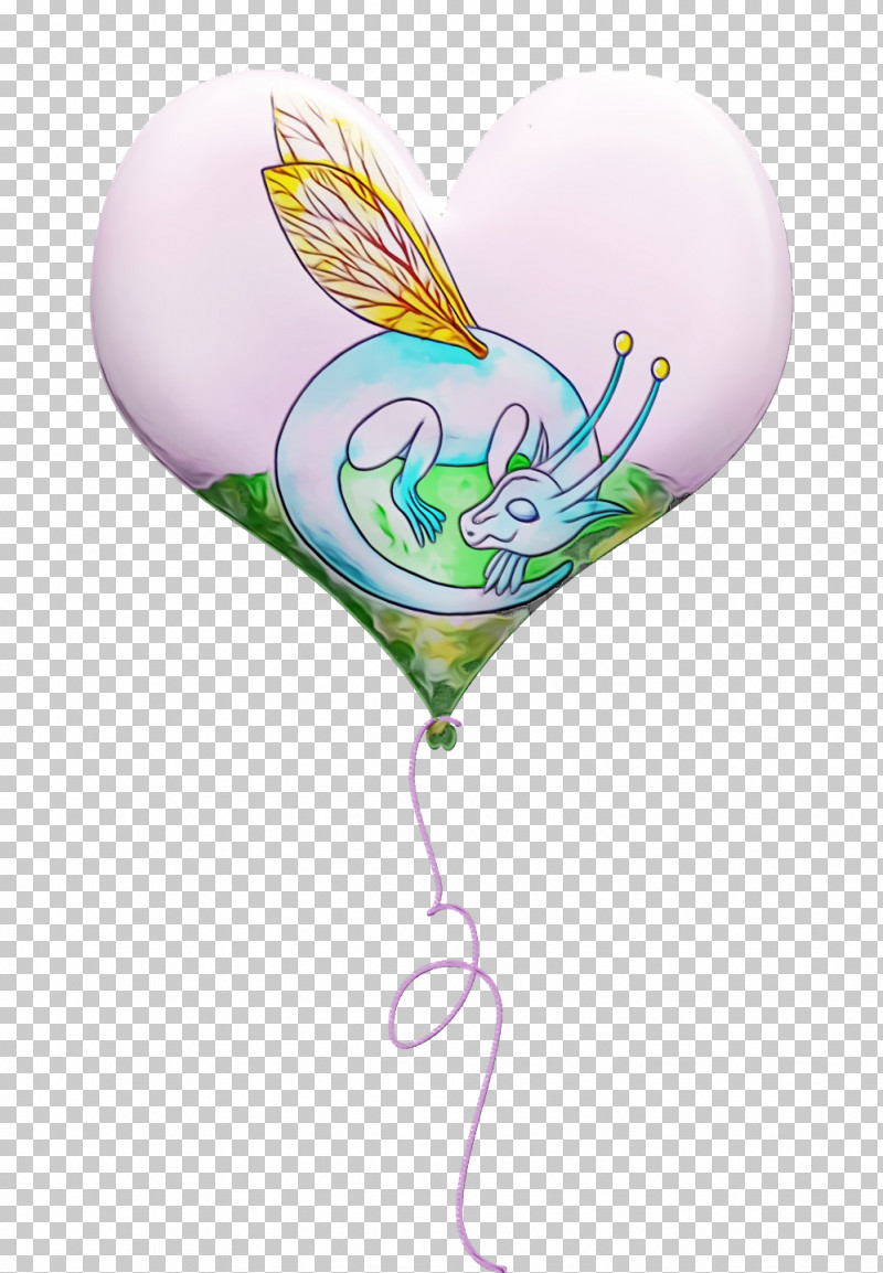 Balloon Heart PNG, Clipart, Balloon, Heart, Paint, Watercolor, Wet Ink Free PNG Download