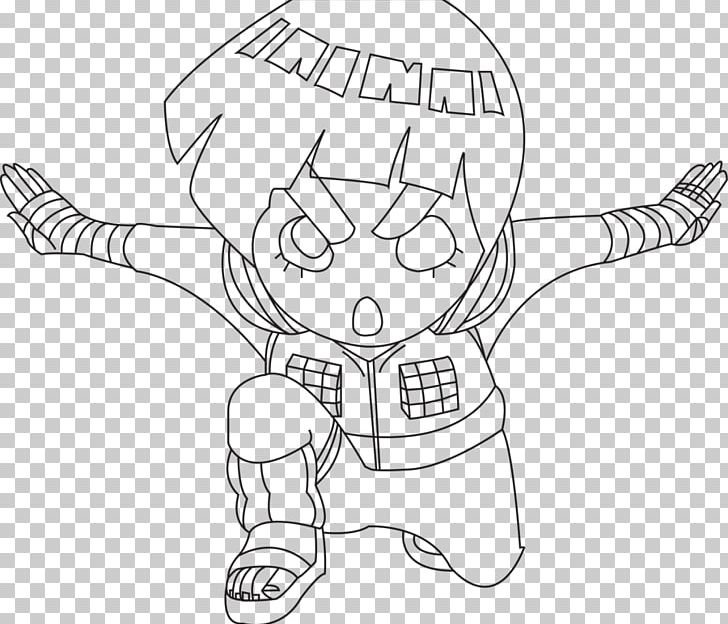 Line Art Rock Lee Drawing Coloring Book Sketch PNG, Clipart, Angle, Art, Artwork, Black, Black And White Free PNG Download