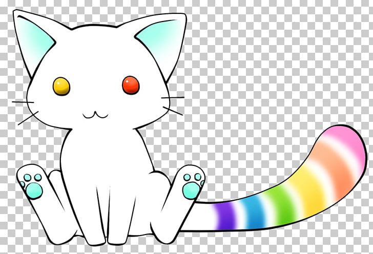 Kitten Whiskers Domestic Short-haired Cat Rainbow PNG, Clipart, Animal Figure, Animals, Anime, Area, Art Free PNG Download