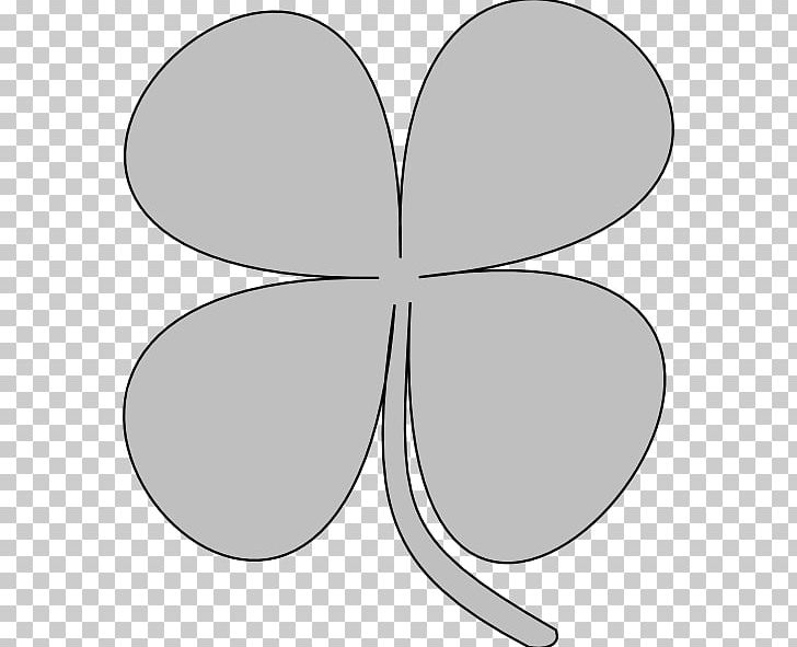 Shamrock Four-leaf Clover PNG, Clipart, Angle, Black And White, Circle, Clover, Flower Free PNG Download
