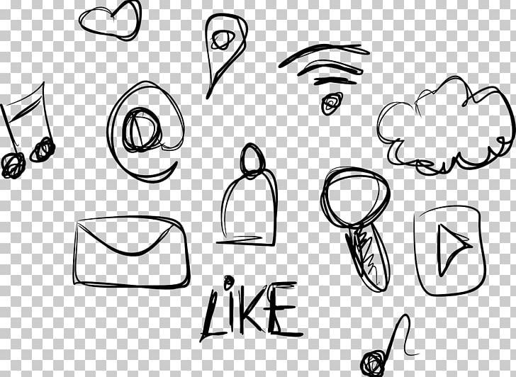 Social Media Business PNG, Clipart, Angle, Black, Cartoon, Computer Network, Emotion Free PNG Download
