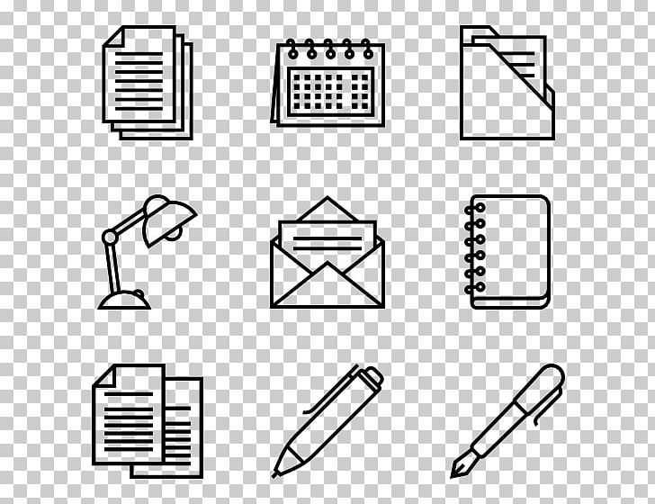 Computer Icons Paper Office Supplies PNG, Clipart, Angle, Area, Black And White, Brand, Computer Free PNG Download