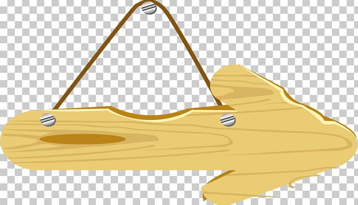 Wood Material Yellow Shoe PNG, Clipart, Arrow, Arrows, Decorative Patterns, Indicator, Line Free PNG Download