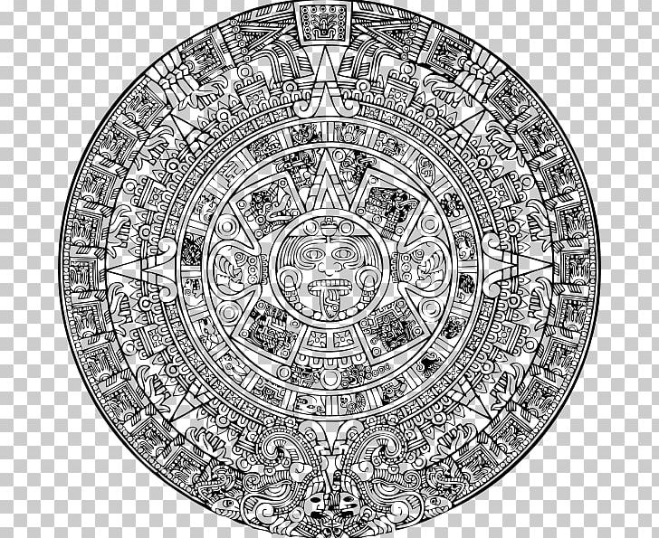 Aztec Calendar Stone Mesoamerica PNG, Clipart, Aztec, Azteca, Aztec Calendar, Aztec Calendar Stone, Aztec Religion Free PNG Download
