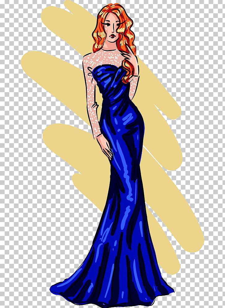 Clothing Dress Formal Wear PNG, Clipart, Electric Blue, Evening Gown, Fashion, Fashion Accesories, Fashion Design Free PNG Download