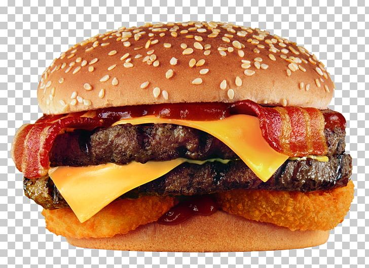 Whopper Cheeseburger Hamburger Bacon Onion Ring PNG, Clipart, American Food, Bacon, Beef, Breakfast, Buffalo Burger Free PNG Download