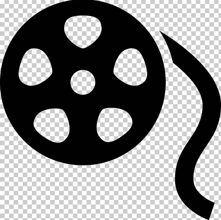 Reel Film Computer Icons Cinema PNG, Clipart, Artwork, Black, Black And White, Cinema, Circle Free PNG Download