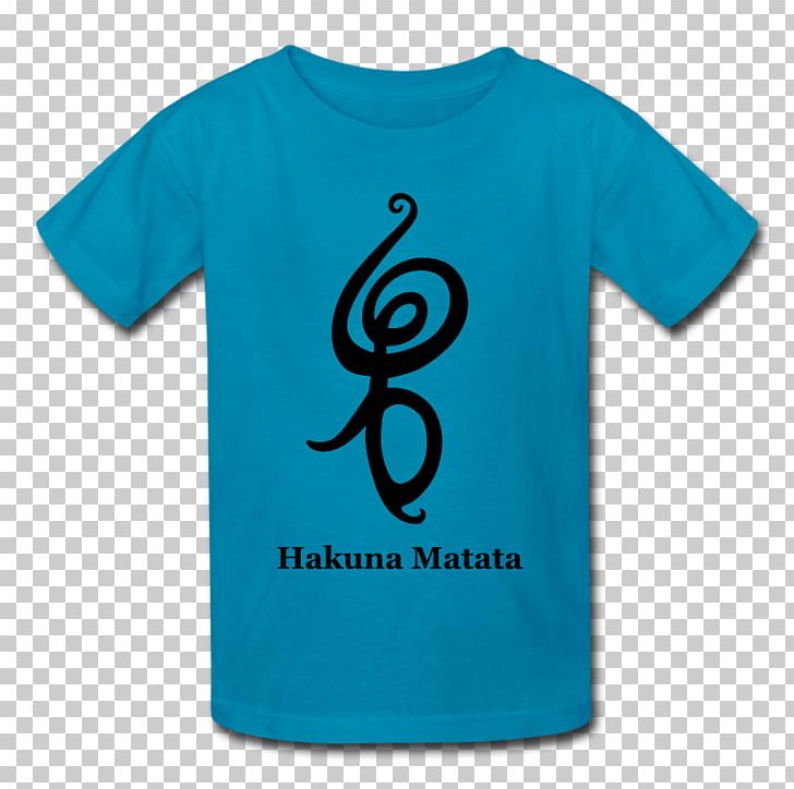 Hakuna Matata The Lion King T-shirt No Worries PNG, Clipart, Aqua, Art, Blue, Brand, Electric Blue Free PNG Download