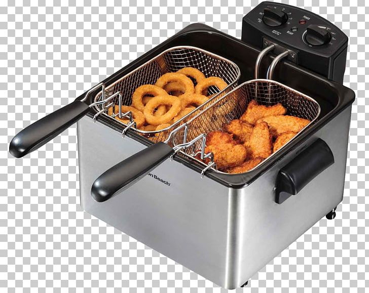 Deep Fryer Hamilton Beach Brands Food Small Appliance Cooking PNG, Clipart, Basket, Contact Grill, Cooking, Cookware Accessory, Cookware And Bakeware Free PNG Download