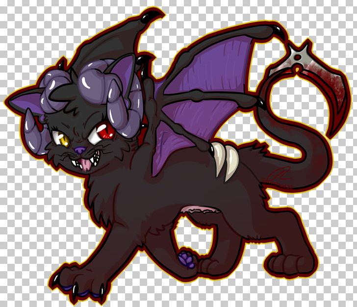 Demon Cat Demon Cat Drawing Dog PNG, Clipart, Animals, Bat, Bear, Carnivoran, Cartoon Free PNG Download