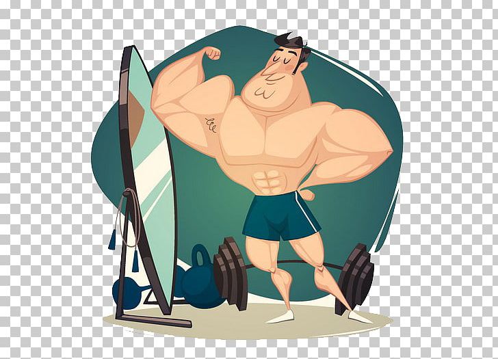 Muscle Cartoon Physical Fitness PNG, Clipart, Arm, Art, Bodybuilding, Cartoon Dumbbell, Dumbbell Free PNG Download