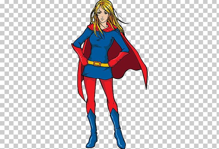 Superhero Woman Supergirl PNG, Clipart, Cartoon, Clothing, Costume, Costume Design, Dc Super Hero Girls Free PNG Download