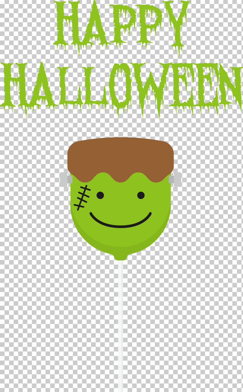 Happy Halloween PNG, Clipart, Biology, Cartoon, Green, Happiness, Happy Halloween Free PNG Download